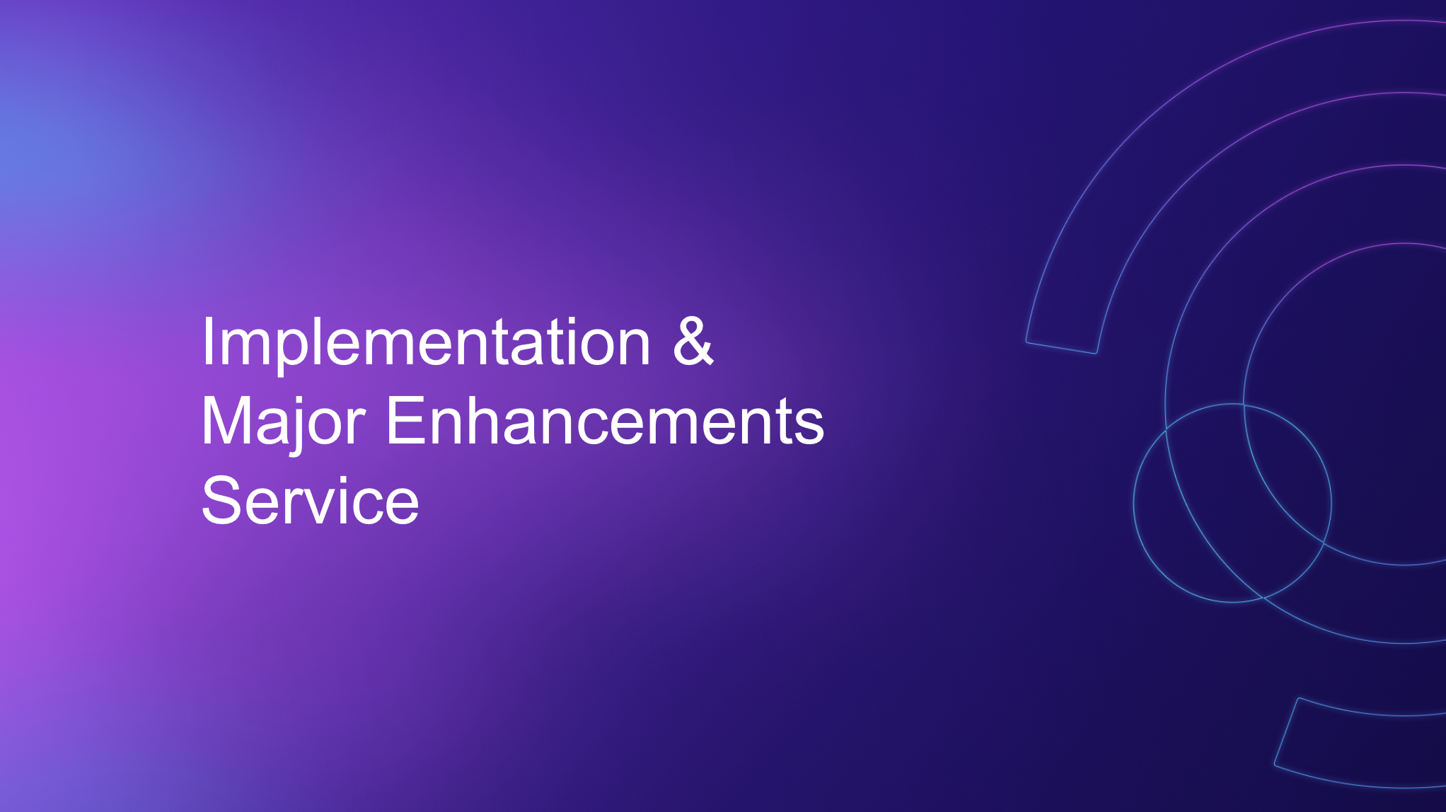 Accelerate with Cosimo’s Implementation and Major Enhancement Service